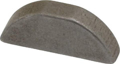 Made in USA - #506 Standard Woodruff Key - 3/4" Long x 5/32" Wide, Alloy Steel - Industrial Tool & Supply