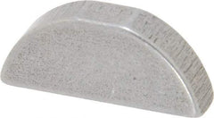 Made in USA - #607 Standard Woodruff Key - 7/8" Long x 3/16" Wide, Alloy Steel - Industrial Tool & Supply