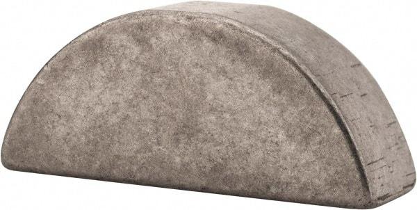 Made in USA - #1008 Standard Woodruff Key - 1" Long x 5/16" Wide, Alloy Steel - Industrial Tool & Supply