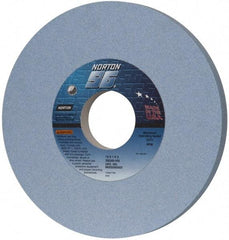 Norton - 12" Diam x 3" Hole x 1" Thick, I Hardness, 60 Grit Surface Grinding Wheel - Ceramic, Type 1, Medium Grade, 2,070 Max RPM, Vitrified Bond, No Recess - Industrial Tool & Supply