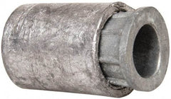 Powers Fasteners - 1/4-20, 1/2" Diam, Caulk-In Concrete Anchor - 7/8" Min Embedment, Lead Alloy (Caulking Sleeve)/Zamac Alloy (Cone), Flat Head - Industrial Tool & Supply