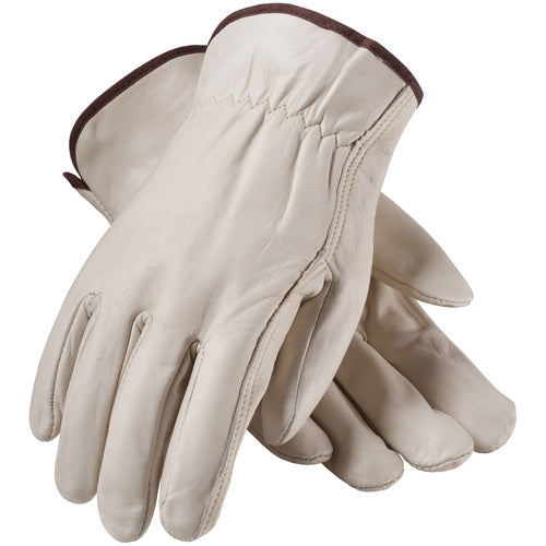 ‎68-118/M Leather Drivers Gloves - Top Grain Cowhide Leather Drivers - Premium Grade - Straight Thumb - Exact Industrial Supply