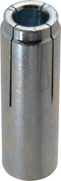 Powers Fasteners - 3/4" Diam, 1" Drill, 1-5/8" Min Embedment Drop-In Concrete Anchor - Grade 5 Steel, Zinc-Plated Finish, 1-3/8" Thread Length - Industrial Tool & Supply