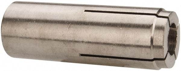 Powers Fasteners - 5/8" Diam, 7/8" Drill, 2-1/4" Min Embedment Drop-In Concrete Anchor - 303 Stainless Steel, 1-3/16" Thread Length - Industrial Tool & Supply