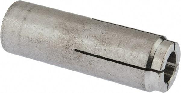 Powers Fasteners - 3/4" Diam, 1" Drill, 2-3/4" Min Embedment Drop-In Concrete Anchor - 303 Stainless Steel, 1-3/8" Thread Length - Industrial Tool & Supply