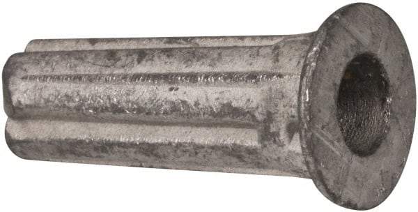 Powers Fasteners - 1/4" Diam, 1/4" Drill, 3/4" OAL, 2-3/4" Min Embedment Plug Concrete Anchor - Lead Alloy - Industrial Tool & Supply