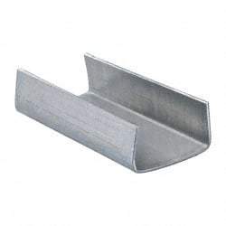 Made in USA - 1/2 Inch Wide, Snap On, Steel Open Seal - 1,000 Piece - Industrial Tool & Supply