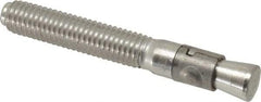 Powers Fasteners - 1/2" Diam, 1/2" Drill, 3-3/4" OAL, Wedge Expansion Concrete Anchor - 304 Stainless Steel, Hex Nut Head, Hex Drive, 2-3/8" Thread Length - Industrial Tool & Supply