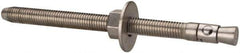 Powers Fasteners - 5/8" Diam, 5/8" Drill, 8-1/2" OAL, Wedge Expansion Concrete Anchor - 304 Stainless Steel, Hex Nut Head, Hex Drive, 7" Thread Length - Industrial Tool & Supply