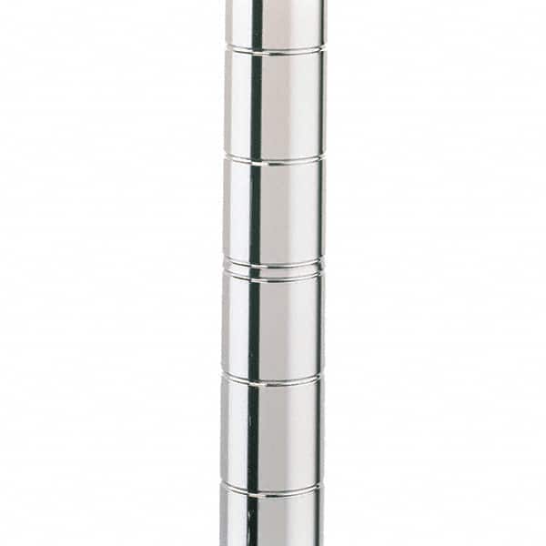 Metro - 1" Wide x 27" High x 1" Long Open Shelving Stationary Shelving Post - Industrial Tool & Supply