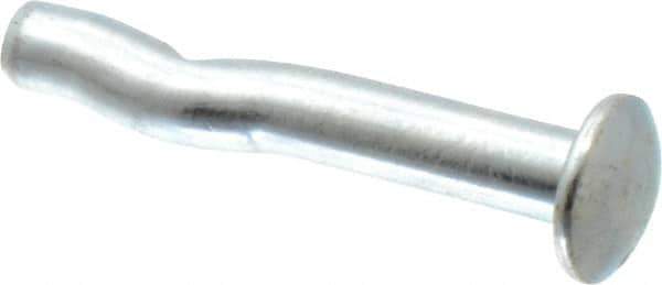 Powers Fasteners - 3/8" Diam, 3/8" Drill, 2-1/2" OAL, 1-3/4" Min Embedment Split-Drive Concrete Anchor - Grade 8.2 Steel, Zinc-Plated Finish, Mushroom Head - Industrial Tool & Supply