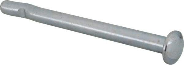 Powers Fasteners - 3/8" Diam, 3/8" Drill, 5" OAL, Split-Drive Concrete Anchor - Grade 8.2 Steel, Zinc-Plated Finish, Mushroom Head - Industrial Tool & Supply