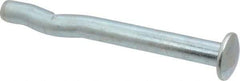 Powers Fasteners - 1/2" Diam, 1/2" Drill, 5" OAL, Split-Drive Concrete Anchor - Grade 8.2 Steel, Zinc-Plated Finish, Mushroom Head - Industrial Tool & Supply