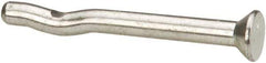 Powers Fasteners - 1/4" Diam, 1/4" Drill, 2-1/2" OAL, Split-Drive Concrete Anchor - Grade 8.2 Steel, Zinc-Plated Finish, Flat Head - Industrial Tool & Supply