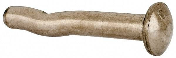 Powers Fasteners - 3/8" Diam, 3/8" Drill, 2-1/2" OAL, Split-Drive Concrete Anchor - 316 Stainless Steel, Mushroom Head - Industrial Tool & Supply