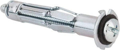 Powers Fasteners - 3/16" Screw, 3/8" Diam, 2" Long, 3/8 to 5/8" Thick, Sleeve Drywall & Hollow Wall Anchor - 3/8" Drill, Zinc Plated, Steel, Grade 5, Use in Concrete, & Masonry, Drywall, Plywood & Wallboard - Industrial Tool & Supply