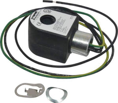Parker - 24 Volt, 18 Coil Lead Length, Class F, Solenoid Coil - 11.0 Watt, NEMA 4X Enclosure, Use with Parker Skinner Gold Ring Series Valves - Industrial Tool & Supply