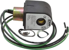 Parker - 240 Volt, 18 Coil Lead Length, Class F, Solenoid Coil - 11.0 Watt, NEMA 4X Enclosure, Use with Parker Skinner Gold Ring Series Valves - Industrial Tool & Supply