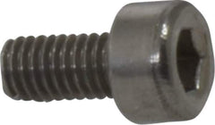 Value Collection - M3x0.50 Metric Coarse Hex Socket Drive, Socket Cap Screw - Grade 18-8 & Austenitic A2 Stainless Steel, Fully Threaded, 6mm Length Under Head - Industrial Tool & Supply