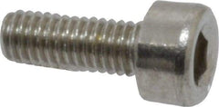 Value Collection - M3x0.50 Metric Coarse Hex Socket Drive, Socket Cap Screw - Grade 18-8 & Austenitic A2 Stainless Steel, Fully Threaded, 8mm Length Under Head - Industrial Tool & Supply