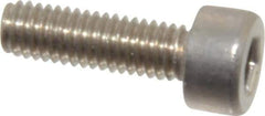 Value Collection - M3x0.50 Metric Coarse Hex Socket Drive, Socket Cap Screw - Grade 18-8 & Austenitic A2 Stainless Steel, Fully Threaded, 10mm Length Under Head - Industrial Tool & Supply