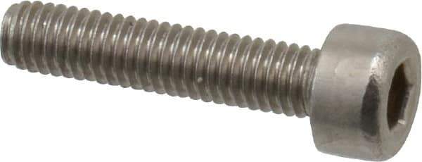 Value Collection - M3x0.50 Metric Coarse Hex Socket Drive, Socket Cap Screw - Grade 18-8 & Austenitic A2 Stainless Steel, Fully Threaded, 14mm Length Under Head - Industrial Tool & Supply