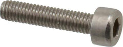 Value Collection - M3x0.50 Metric Coarse Hex Socket Drive, Socket Cap Screw - Grade 18-8 & Austenitic A2 Stainless Steel, Fully Threaded, 14mm Length Under Head - Industrial Tool & Supply