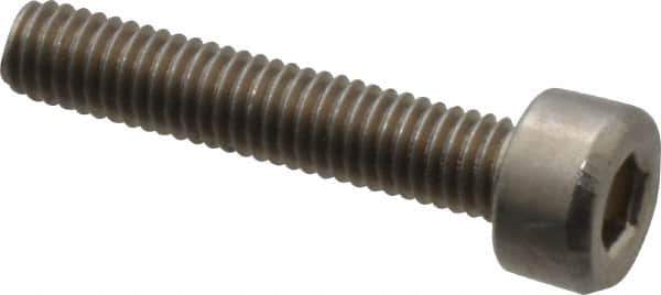 Value Collection - M3x0.50 Metric Coarse Hex Socket Drive, Socket Cap Screw - Grade 18-8 & Austenitic A2 Stainless Steel, Fully Threaded, 16mm Length Under Head - Industrial Tool & Supply