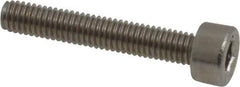 Value Collection - M3x0.50 Metric Coarse Hex Socket Drive, Socket Cap Screw - Grade 18-8 & Austenitic A2 Stainless Steel, Fully Threaded, 18mm Length Under Head - Industrial Tool & Supply
