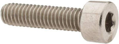 Value Collection - M4x0.70 Metric Coarse Hex Socket Drive, Socket Cap Screw - Grade 18-8 & Austenitic A2 Stainless Steel, Fully Threaded, 16mm Length Under Head - Industrial Tool & Supply