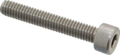 Value Collection - M4x0.70 Metric Coarse Hex Socket Drive, Socket Cap Screw - Grade 18-8 & Austenitic A2 Stainless Steel, Partially Threaded, 25mm Length Under Head - Industrial Tool & Supply