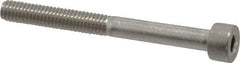 Value Collection - M4x0.70 Metric Coarse Hex Socket Drive, Socket Cap Screw - Grade 18-8 & Austenitic A2 Stainless Steel, Partially Threaded, 40mm Length Under Head - Industrial Tool & Supply