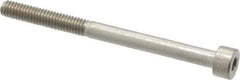 Value Collection - M4x0.70 Metric Coarse Hex Socket Drive, Socket Cap Screw - Grade 18-8 & Austenitic A2 Stainless Steel, Partially Threaded, 50mm Length Under Head - Industrial Tool & Supply