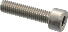 Value Collection - M5x0.80 Metric Coarse Hex Socket Drive, Socket Cap Screw - Grade 18-8 & Austenitic A2 Stainless Steel, Fully Threaded, 20mm Length Under Head - Industrial Tool & Supply