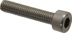 Value Collection - M5x0.80 Metric Coarse Hex Socket Drive, Socket Cap Screw - Grade 18-8 & Austenitic A2 Stainless Steel, Partially Threaded, 25mm Length Under Head - Industrial Tool & Supply