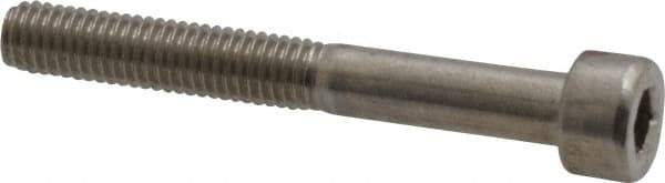 Value Collection - M5x0.80 Metric Coarse Hex Socket Drive, Socket Cap Screw - Grade 18-8 & Austenitic A2 Stainless Steel, Partially Threaded, 40mm Length Under Head - Industrial Tool & Supply