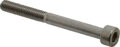 Value Collection - M5x0.80 Metric Coarse Hex Socket Drive, Socket Cap Screw - Grade 18-8 & Austenitic A2 Stainless Steel, Partially Threaded, 50mm Length Under Head - Industrial Tool & Supply