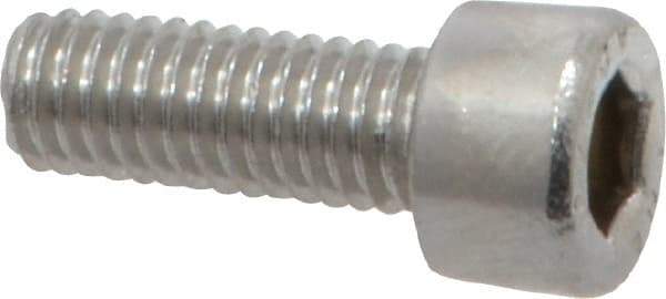 Value Collection - M6x1.00 Metric Coarse Hex Socket Drive, Socket Cap Screw - Grade 18-8 & Austenitic A2 Stainless Steel, Fully Threaded, 16mm Length Under Head - Industrial Tool & Supply