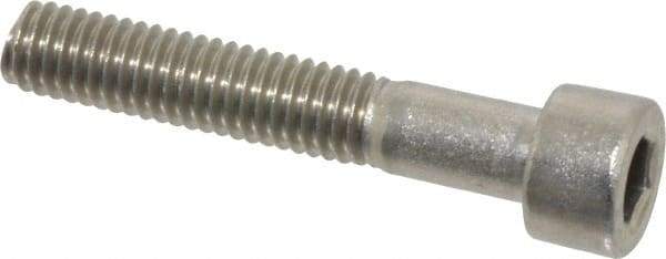 Value Collection - M6x1.00 Metric Coarse Hex Socket Drive, Socket Cap Screw - Grade 18-8 & Austenitic A2 Stainless Steel, Partially Threaded, 35mm Length Under Head - Industrial Tool & Supply