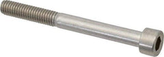 Value Collection - M6x1.00 Metric Coarse Hex Socket Drive, Socket Cap Screw - Grade 18-8 & Austenitic A2 Stainless Steel, Partially Threaded, 60mm Length Under Head - Industrial Tool & Supply