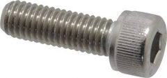 Value Collection - M8x1.25 Metric Coarse Hex Socket Drive, Socket Cap Screw - Grade 18-8 & Austenitic A2 Stainless Steel, Fully Threaded, 25mm Length Under Head - Industrial Tool & Supply