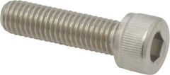 Value Collection - M8x1.25 Metric Coarse Hex Socket Drive, Socket Cap Screw - Grade 18-8 & Austenitic A2 Stainless Steel, Fully Threaded, 30mm Length Under Head - Industrial Tool & Supply