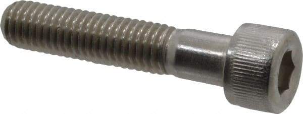 Value Collection - M8x1.25 Metric Coarse Hex Socket Drive, Socket Cap Screw - Grade 18-8 & Austenitic A2 Stainless Steel, Partially Threaded, 40mm Length Under Head - Industrial Tool & Supply