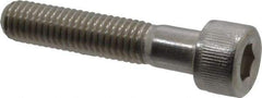 Value Collection - M8x1.25 Metric Coarse Hex Socket Drive, Socket Cap Screw - Grade 18-8 & Austenitic A2 Stainless Steel, Partially Threaded, 40mm Length Under Head - Industrial Tool & Supply