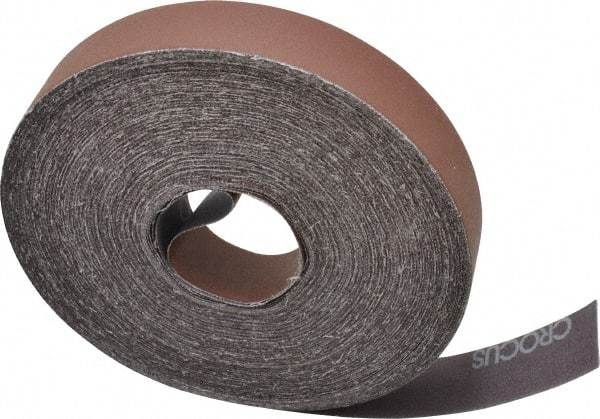 Value Collection - 1" x 50 Yd Crocus Cloth Roll - Fine Grade - Industrial Tool & Supply