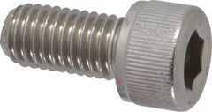 Value Collection - M10x1.50 Metric Coarse Hex Socket Drive, Socket Cap Screw - Grade 18-8 & Austenitic A2 Stainless Steel, Fully Threaded, 20mm Length Under Head - Industrial Tool & Supply