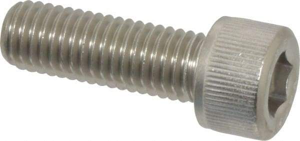 Value Collection - M10x1.50 Metric Coarse Hex Socket Drive, Socket Cap Screw - Grade 18-8 & Austenitic A2 Stainless Steel, Fully Threaded, 30mm Length Under Head - Industrial Tool & Supply