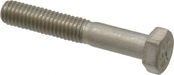 Value Collection - M5x0.80mm Metric Coarse, 30mm Length Under Head Hex Head Cap Screw - Partially Threaded, Grade 18-8 & Austenitic A2 Stainless Steel, 8mm Hex - Industrial Tool & Supply