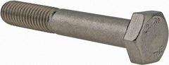 Value Collection - M10x1.50mm Metric Coarse, 65mm Length Under Head Hex Head Cap Screw - Partially Threaded, Grade 18-8 & Austenitic A2 Stainless Steel, 17mm Hex - Industrial Tool & Supply