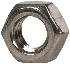Value Collection - M5x0.80 Stainless Steel Right Hand Hex Nut - 8mm Across Flats, 4mm High, Uncoated - Industrial Tool & Supply